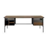 Ethnicraft Oscar Desk with Drawers - ETH-10141