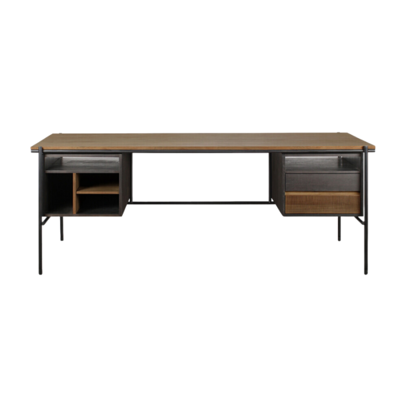Ethnicraft Oscar Desk with Drawers - ETH-10141