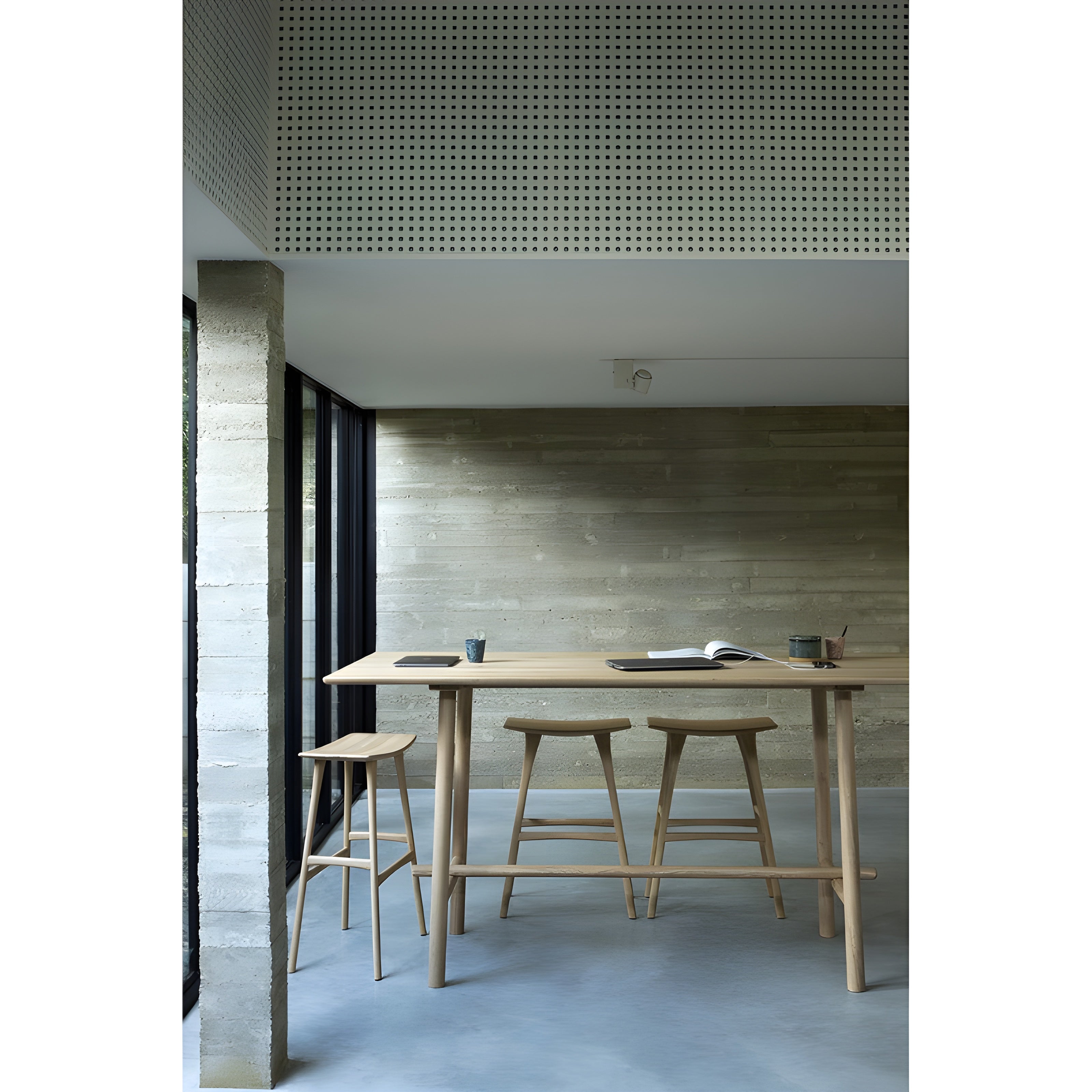 Ethnicraft Osso Bar Stool - ETH-53034
