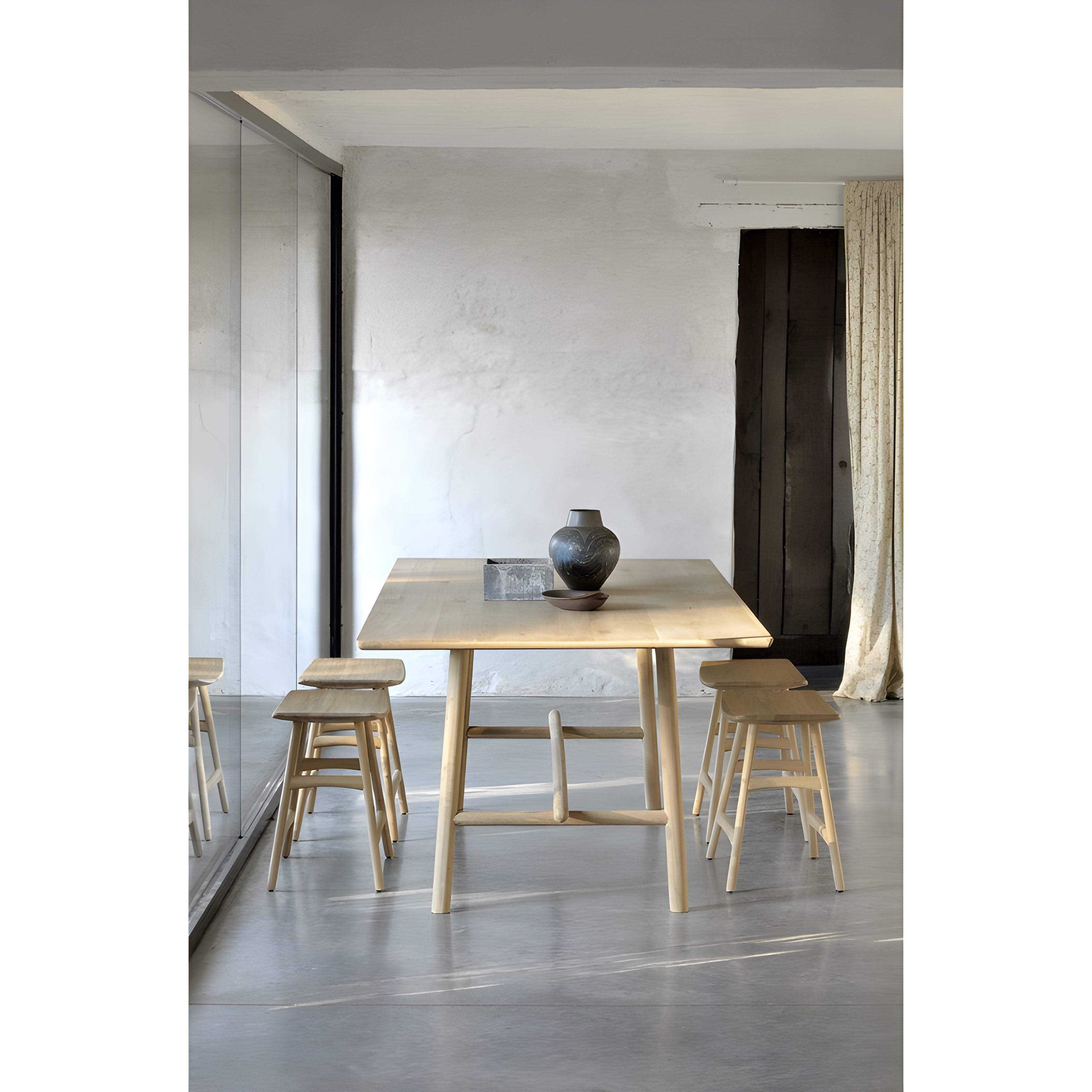 Ethnicraft Osso Dining Stool - ETH-53040