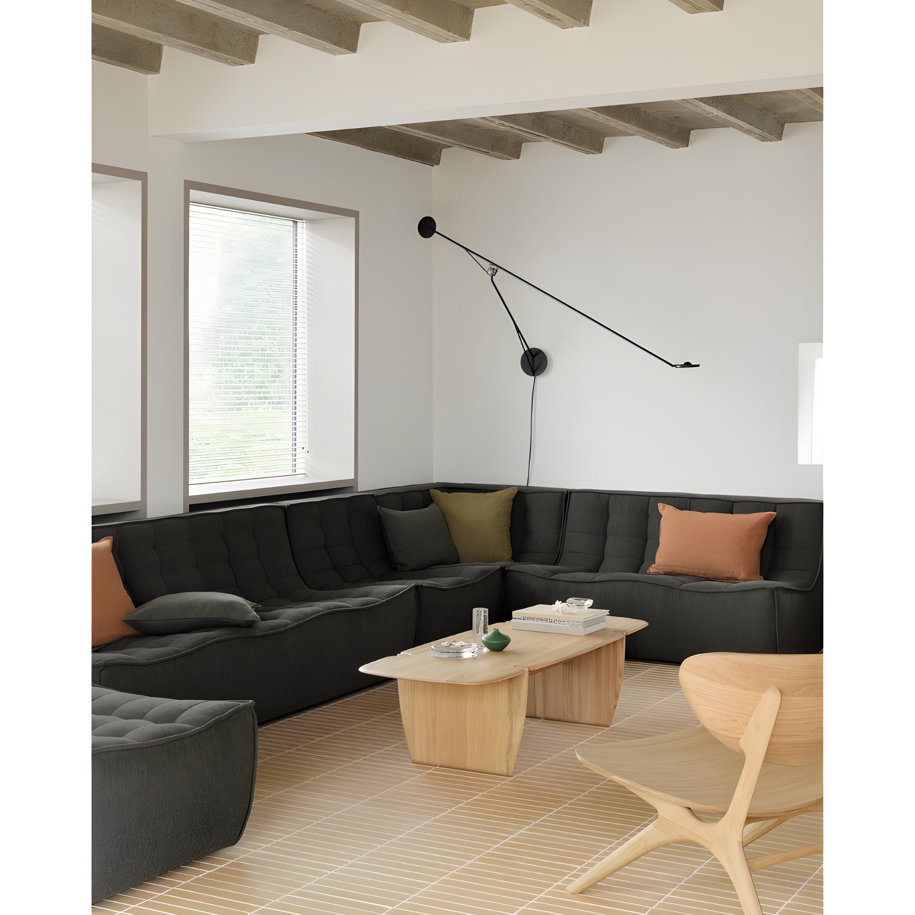 Ethnicraft Rectangular PI Coffee Table - ETH-51332