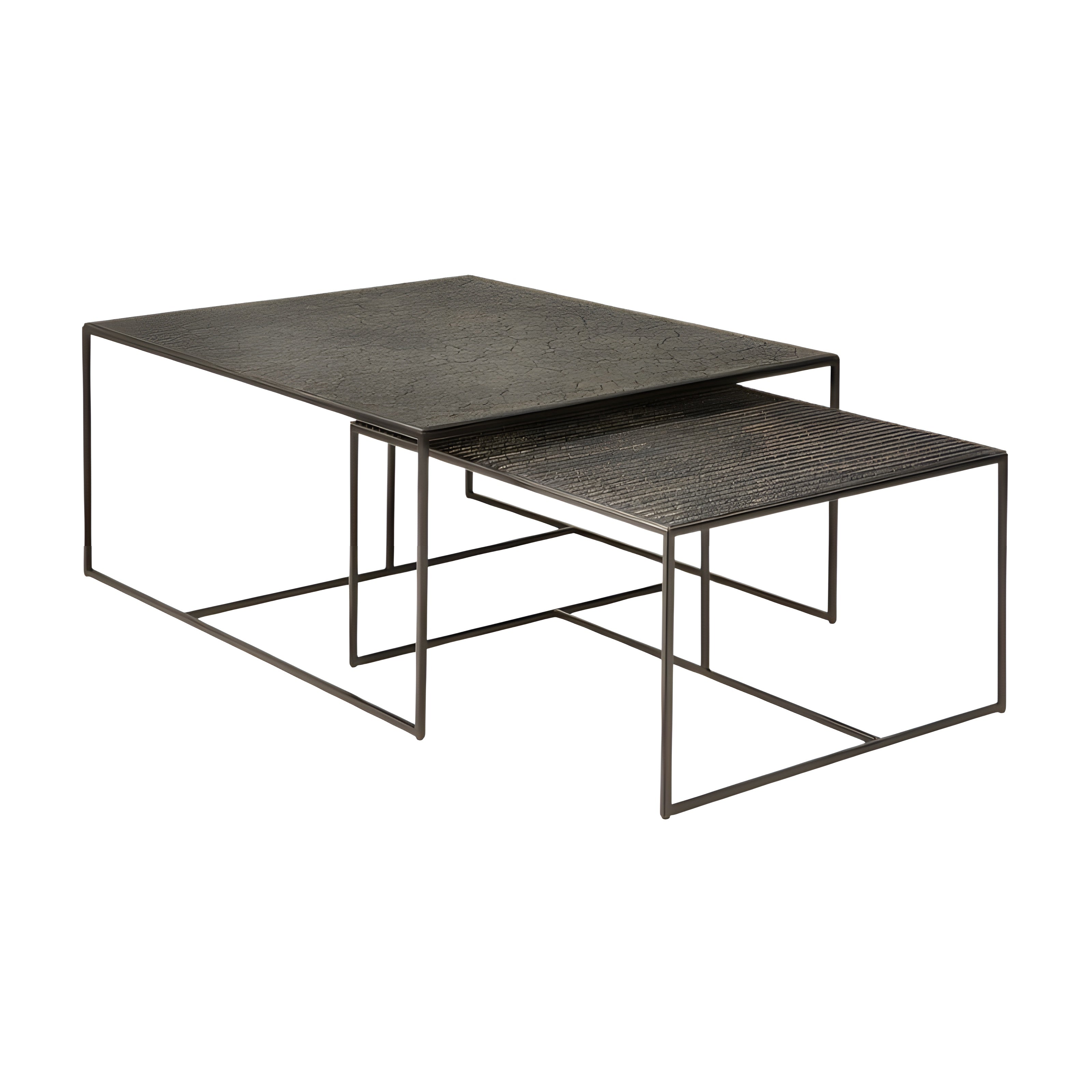 Ethnicraft Pentagon Nesting Coffee Table - ETH-25895