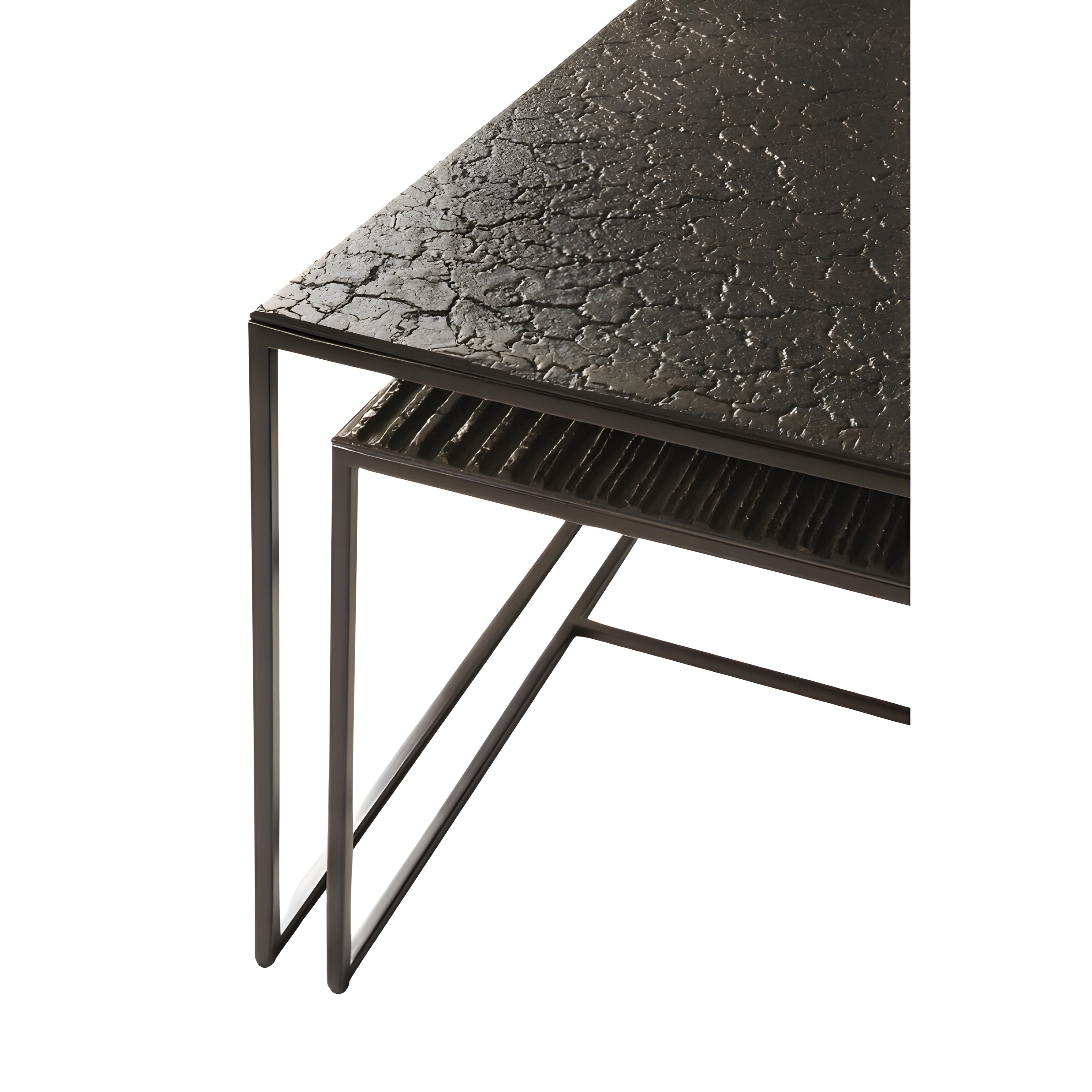 Ethnicraft Pentagon Nesting Coffee Table - ETH-25895