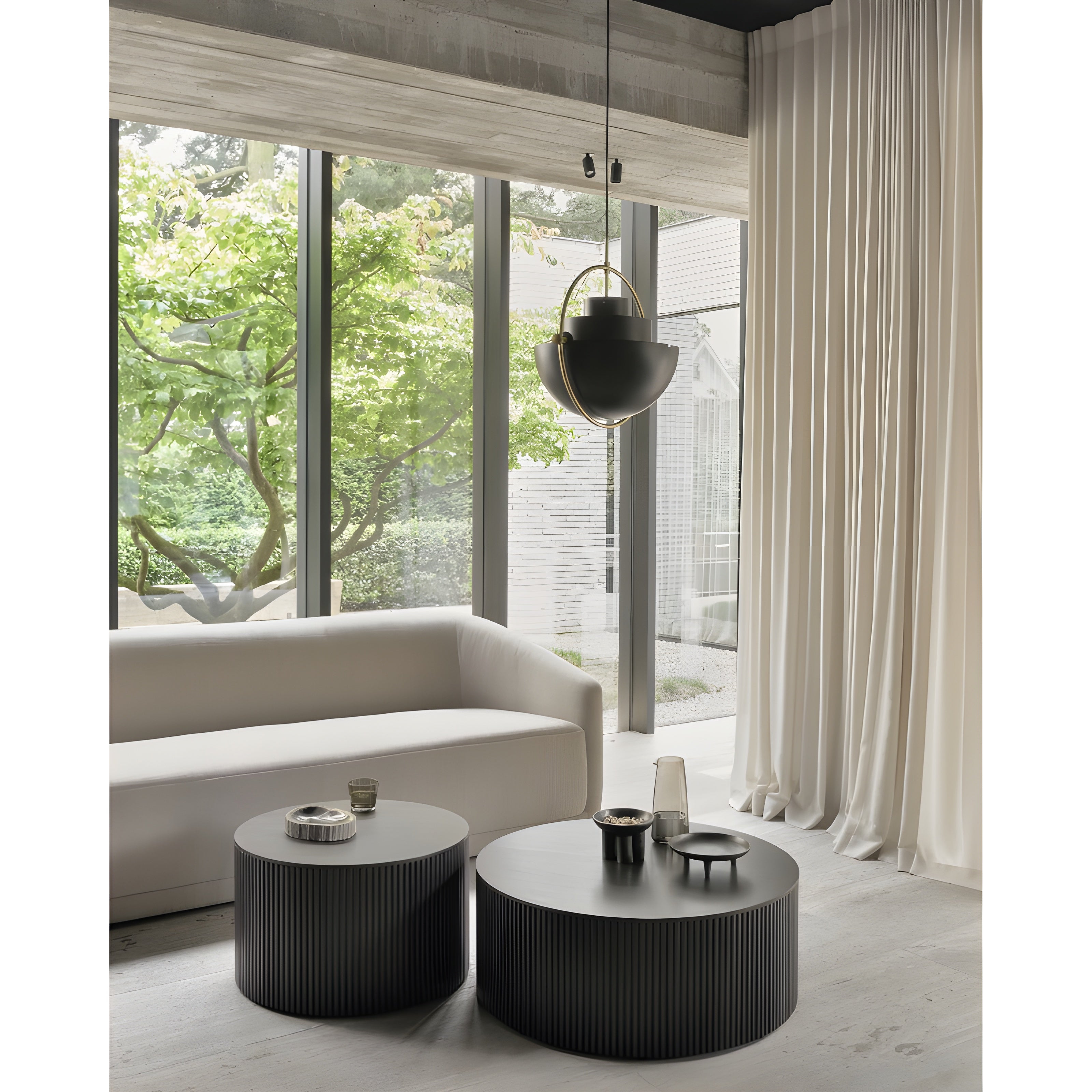 Ethnicraft Roller Max Coffee Table - ETH-35001