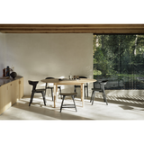 Ethnicraft Round Bok Extendable Dining Table - ETH-51527