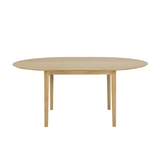Ethnicraft Round Bok Extendable Dining Table - ETH-51527