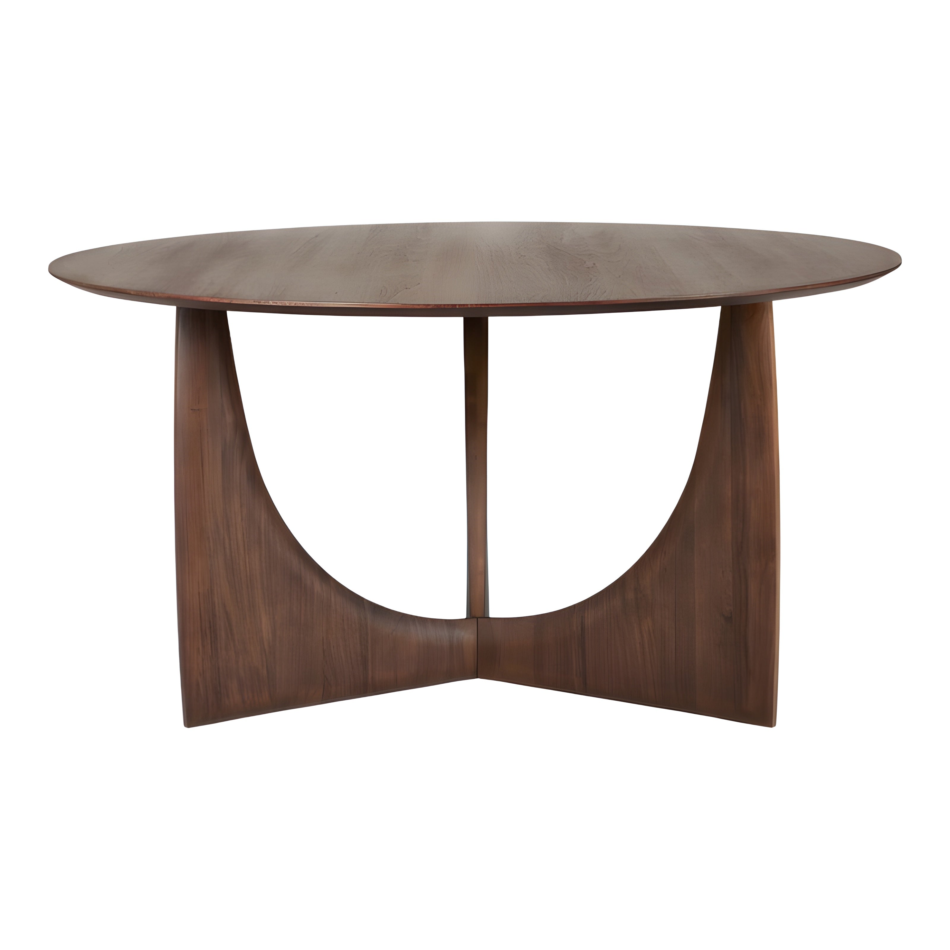 Ethnicraft Geometric Round Dining Table - ETH-10513