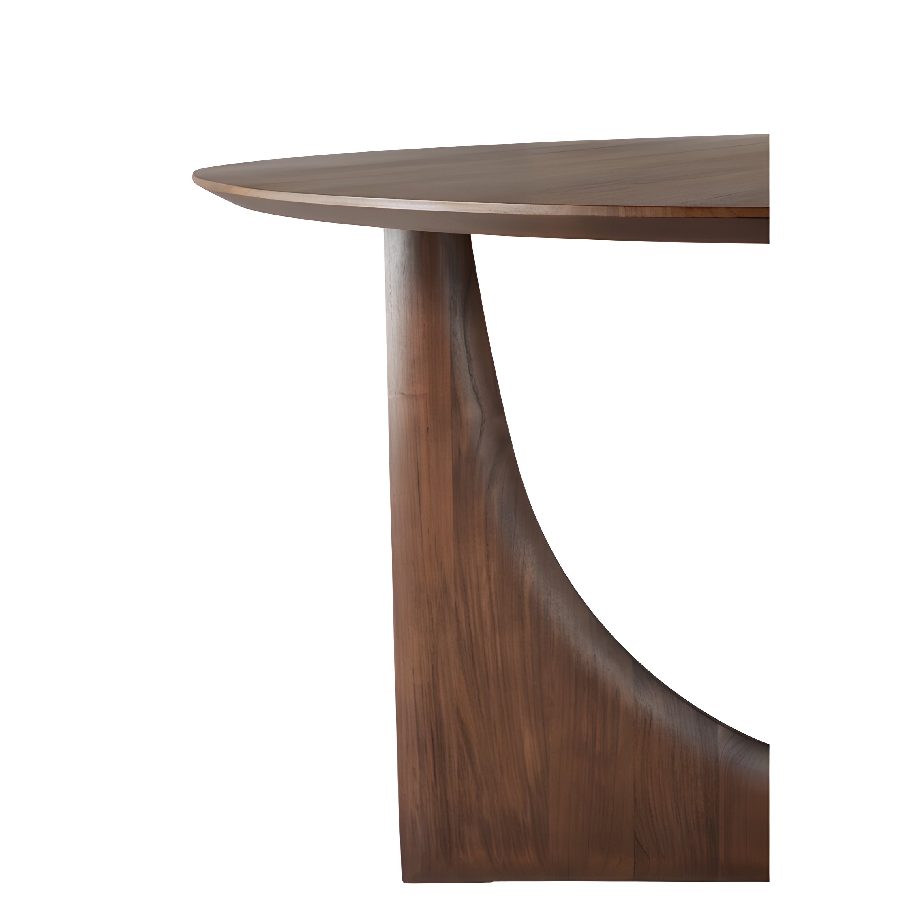 Ethnicraft Geometric Round Dining Table - ETH-10513