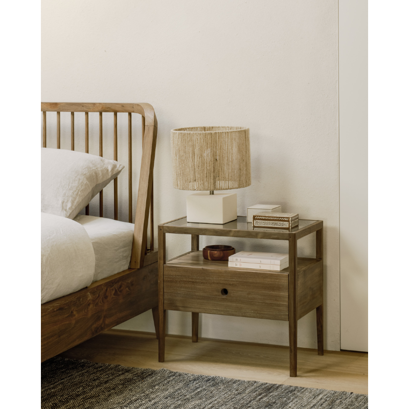 Ethnicraft Spindle Bedside Table - ETH-51245
