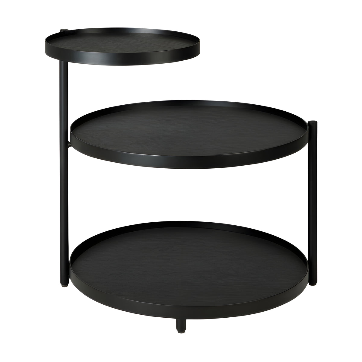 Ethnicraft Swivel Tray Side Table - ETH-20729