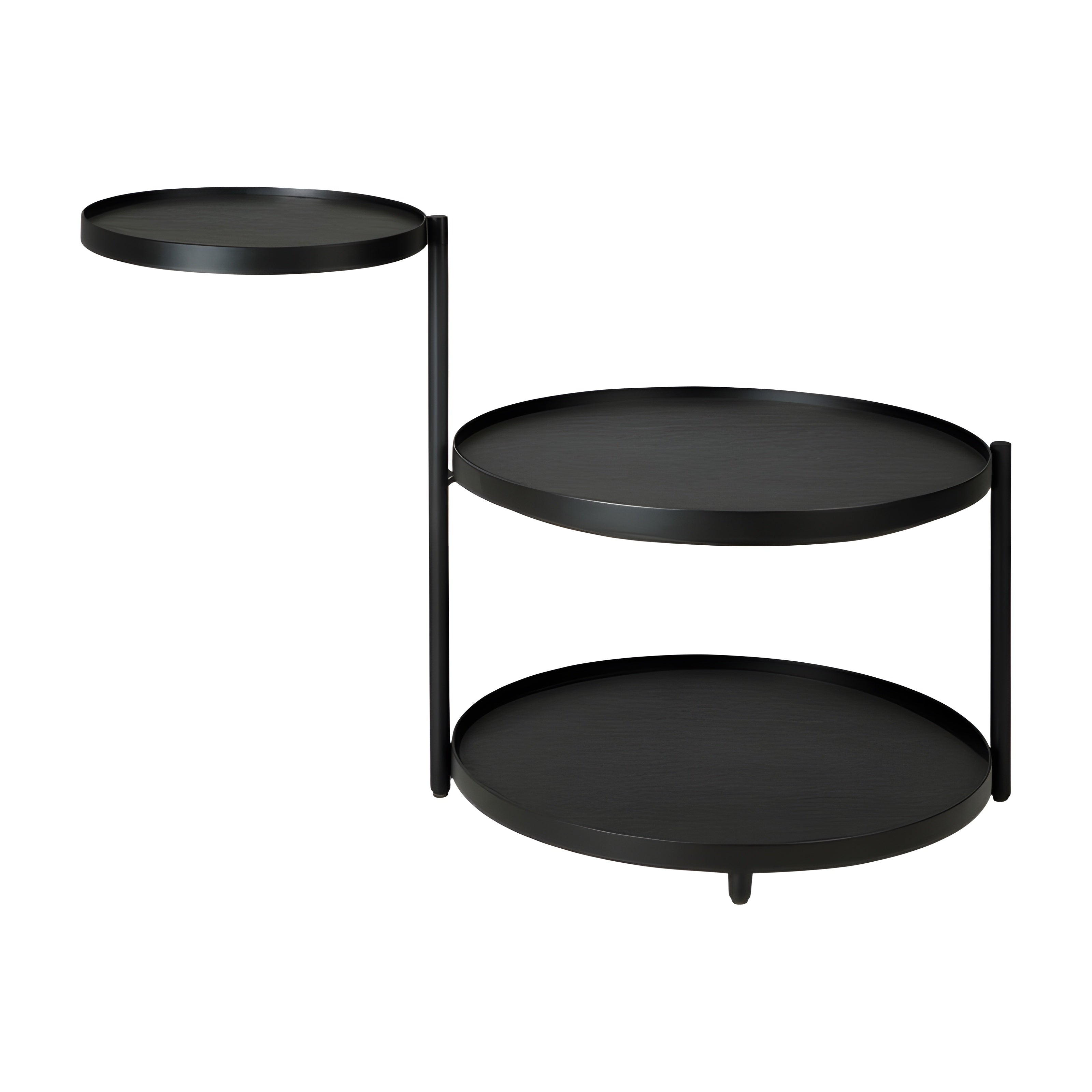 Ethnicraft Swivel Tray Side Table - ETH-20729