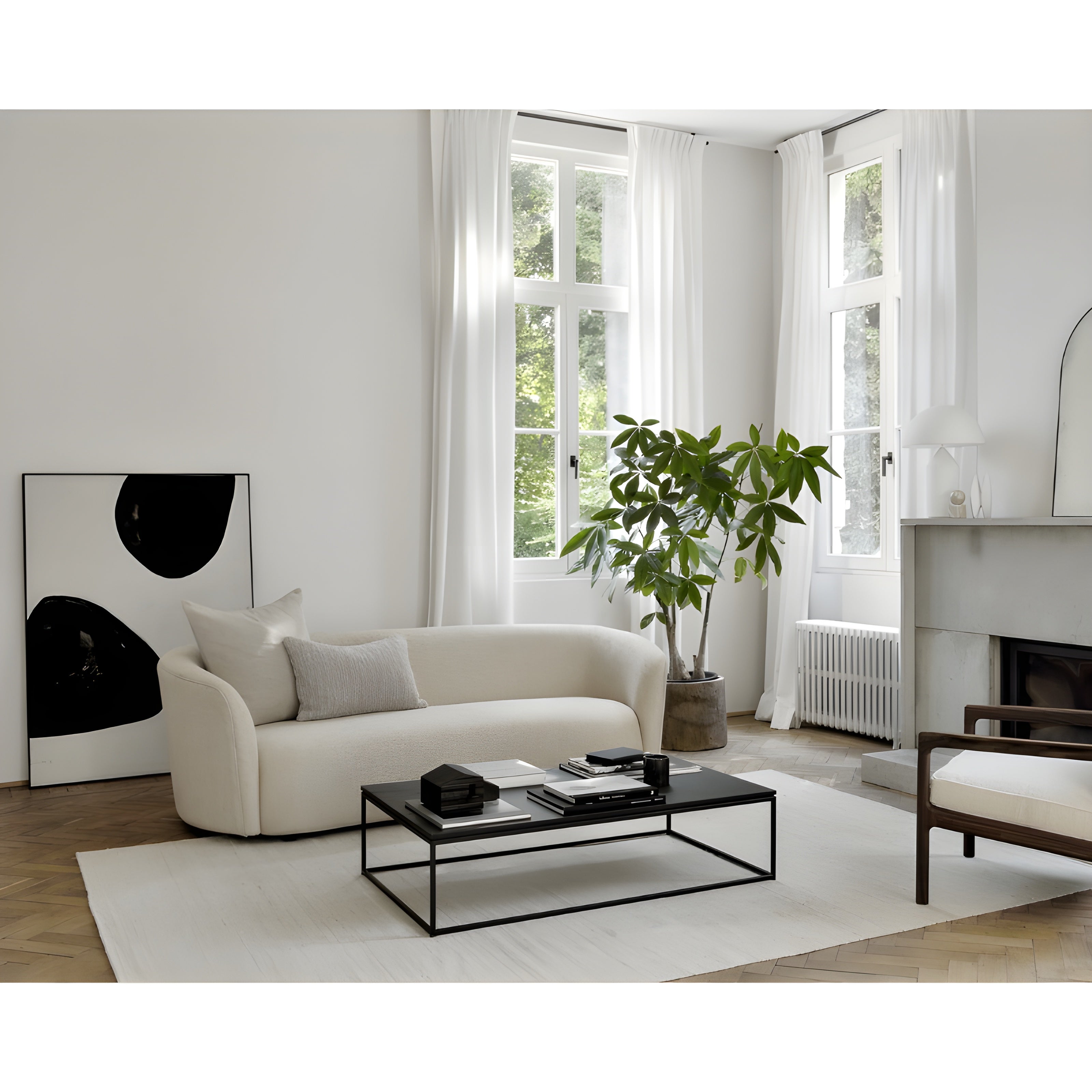 Ethnicraft Thin Coffee Table - ETH-50520