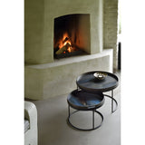 Ethnicraft Round Tray Coffee Table Set - ETH-20726