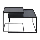 Ethnicraft Square Tray Coffee Table Set - ETH-20791