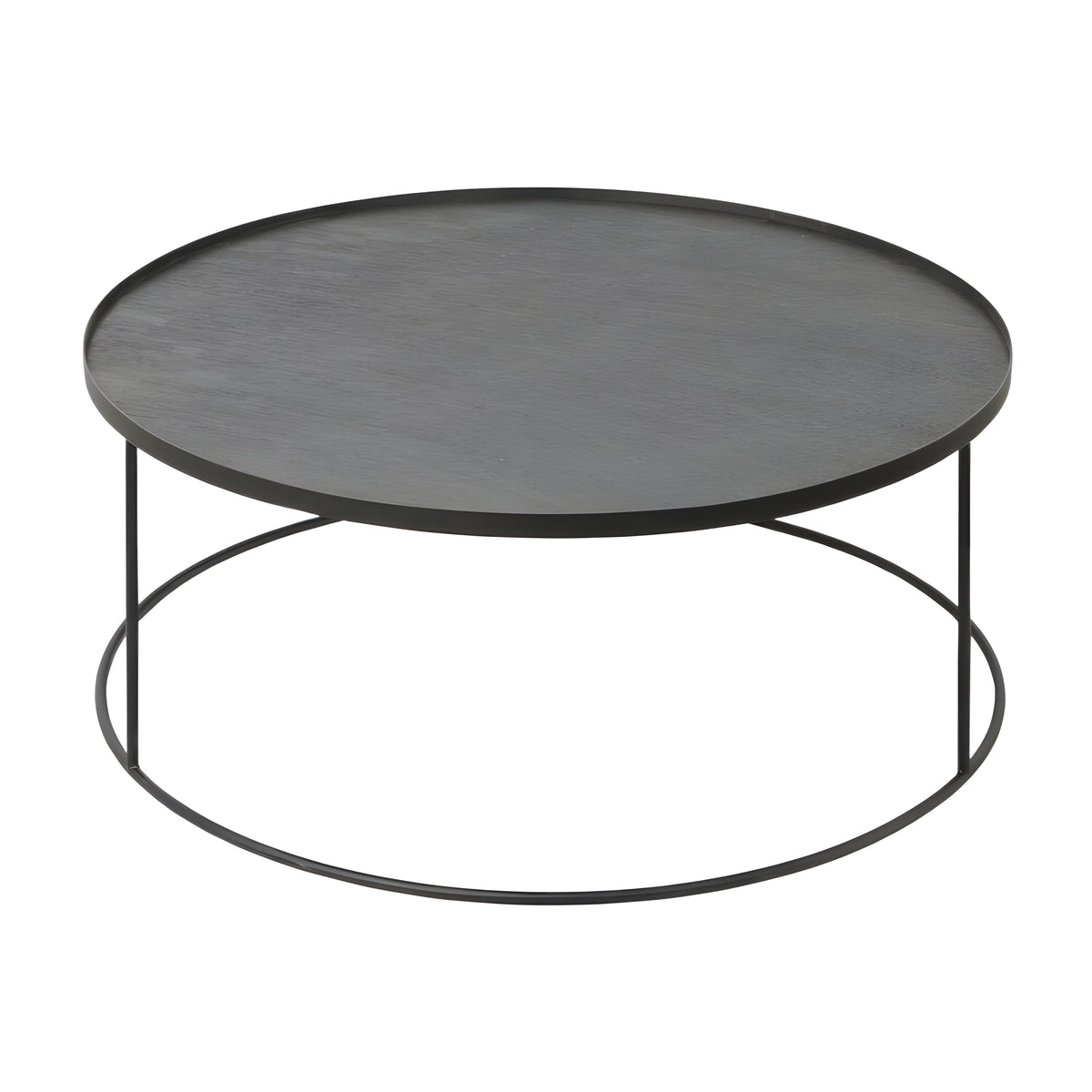 Ethnicraft Round Tray Coffee Table - ETH-20328