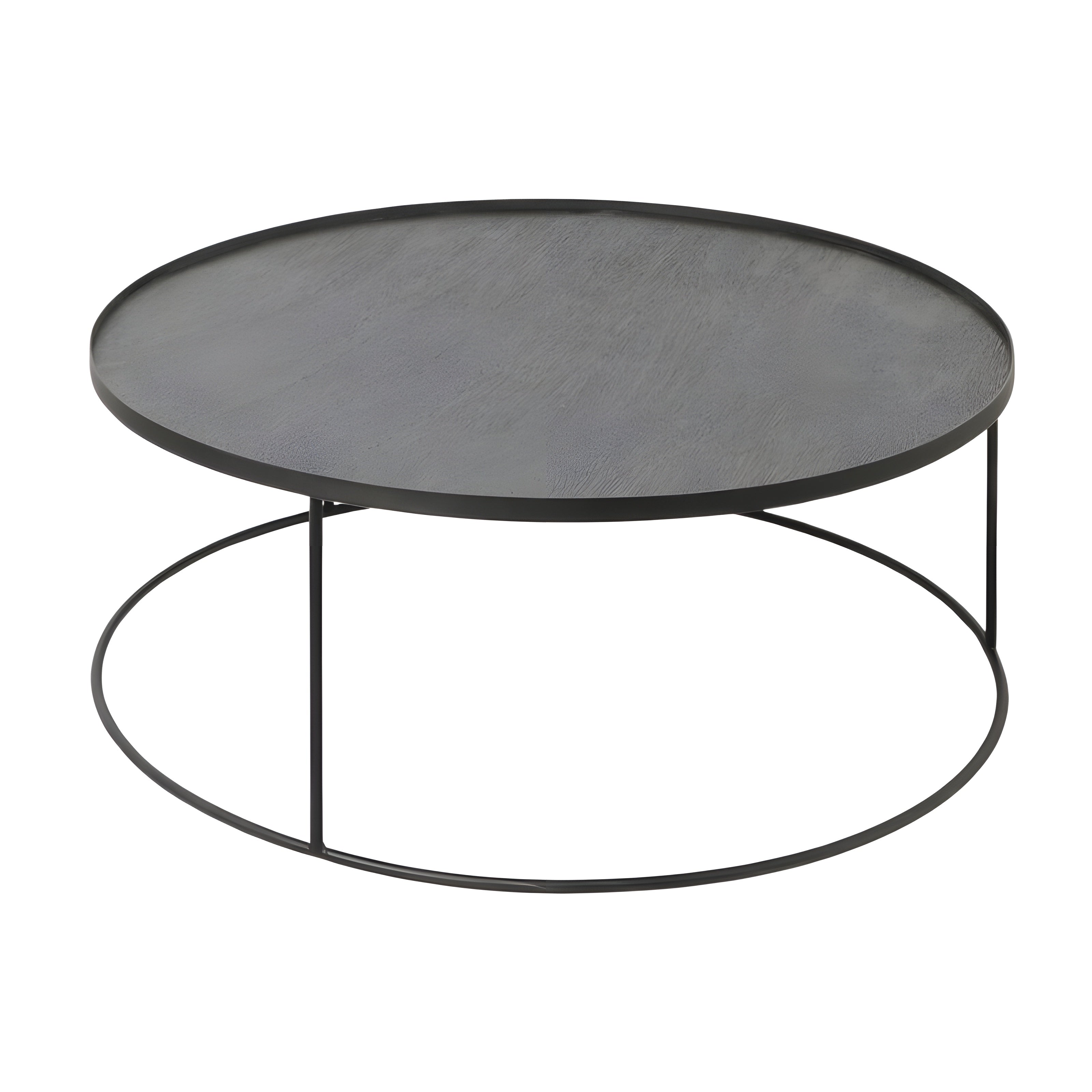 Ethnicraft Round Tray Coffee Table - ETH-20328