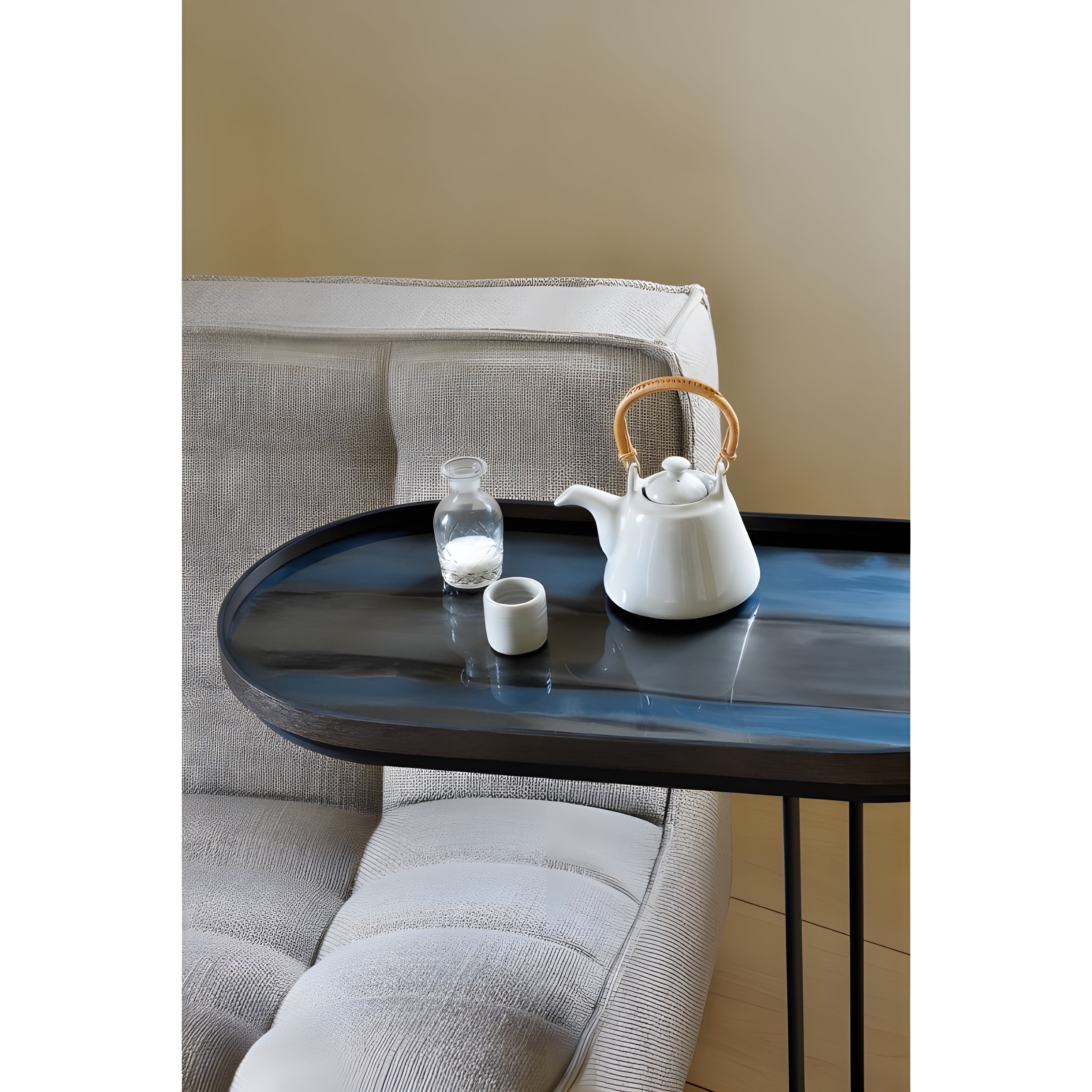 Ethnicraft Oblong Tray Side Table - ETH-20790