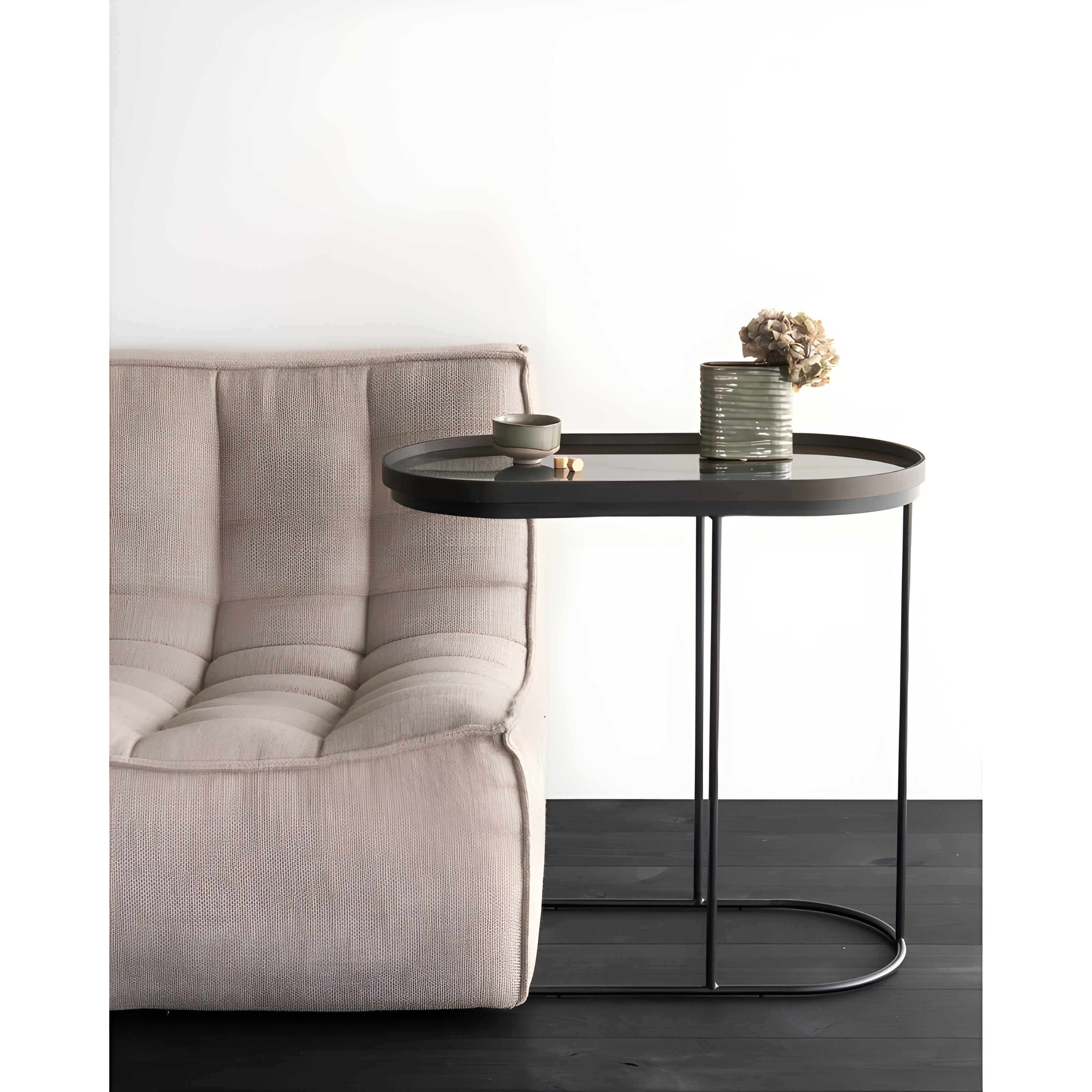 Ethnicraft Oblong Tray Side Table - ETH-20790