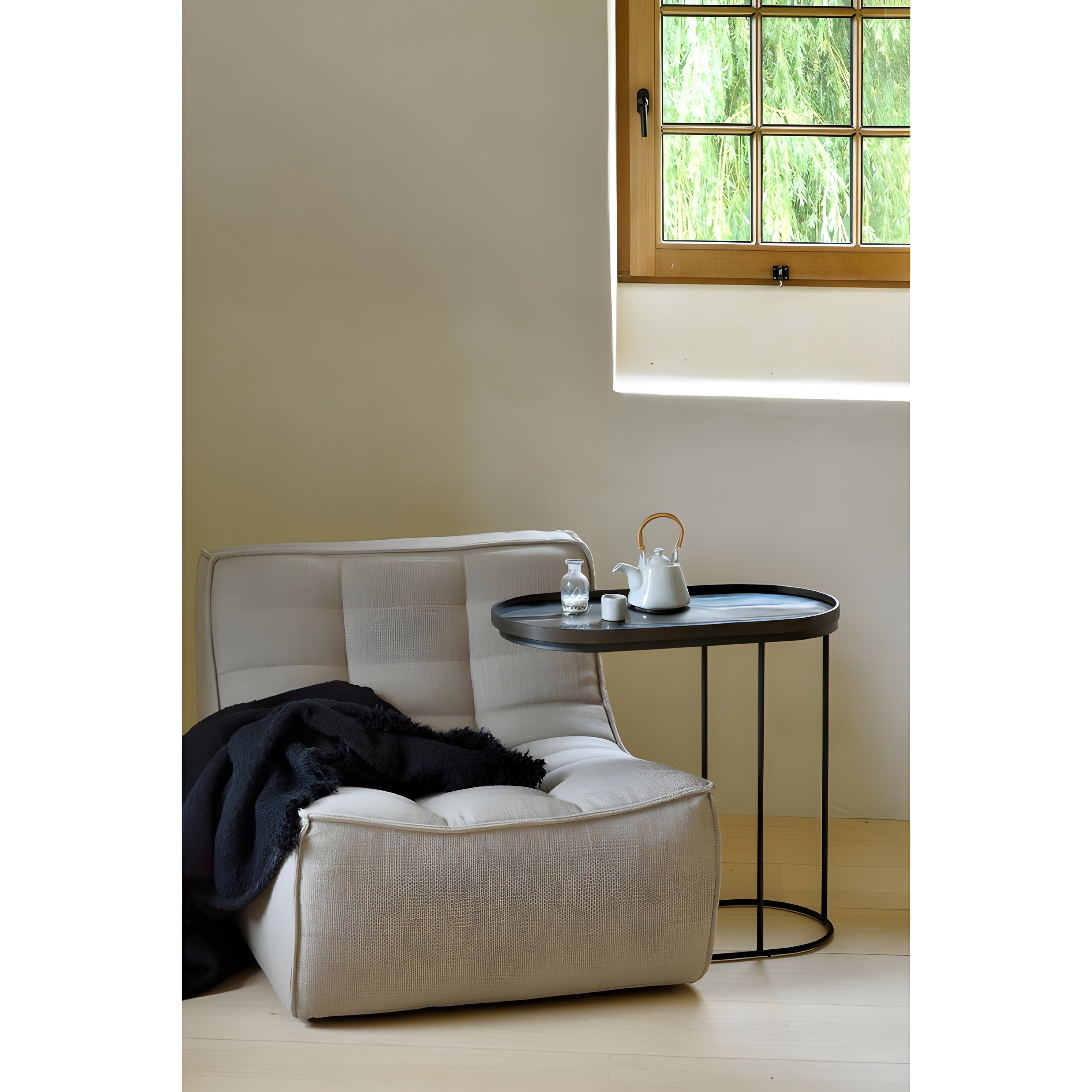 Ethnicraft Oblong Tray Side Table - ETH-20790
