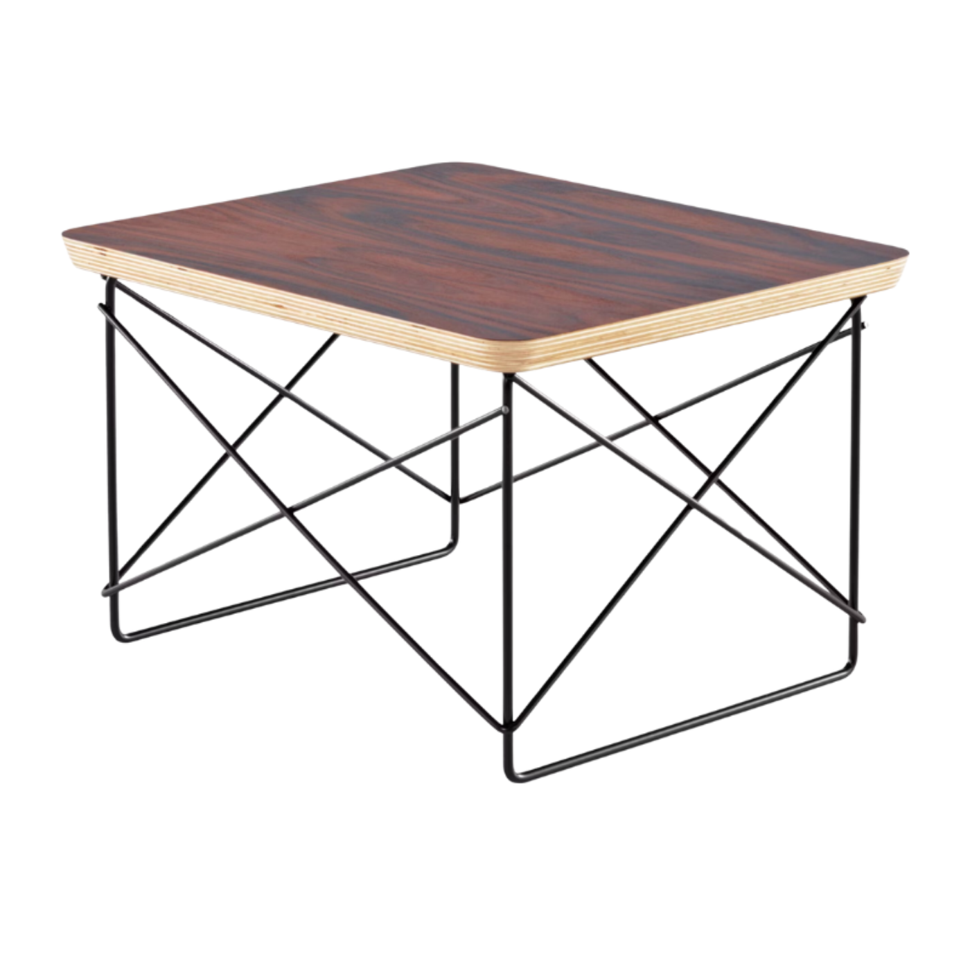Herman Miller Veneer Eames Wire Base Low Table - HER-LTRT.A247