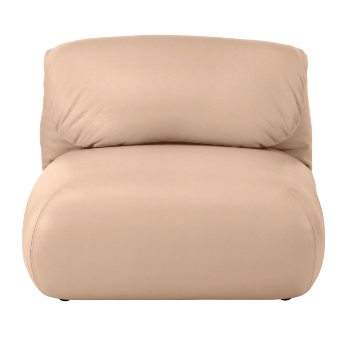 .Herman Miller  Leather Luva Modular Armless - HER-GLR101NNFR1NX13