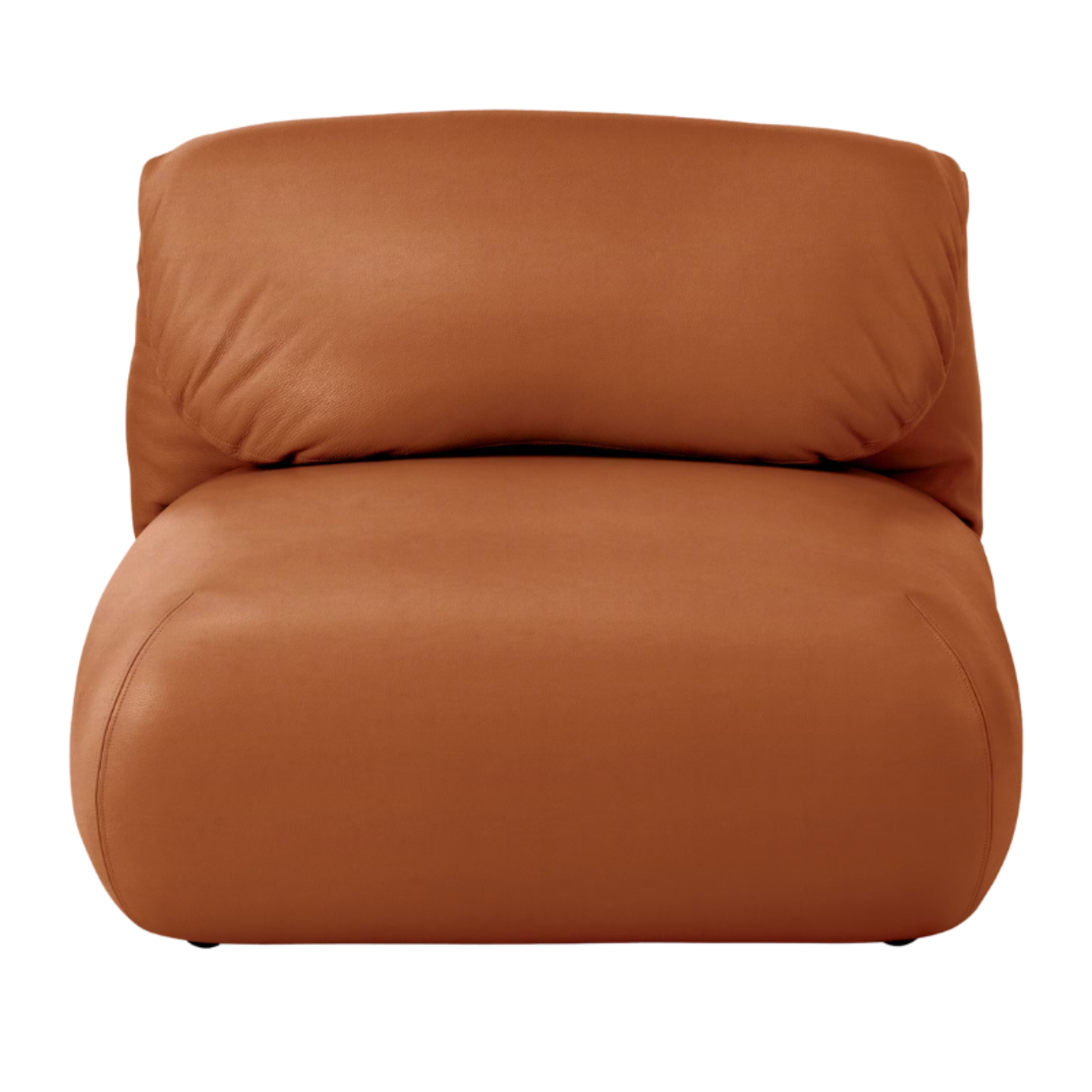 .Herman Miller  Leather Luva Modular Armless - HER-GLR101NNFR1NX13
