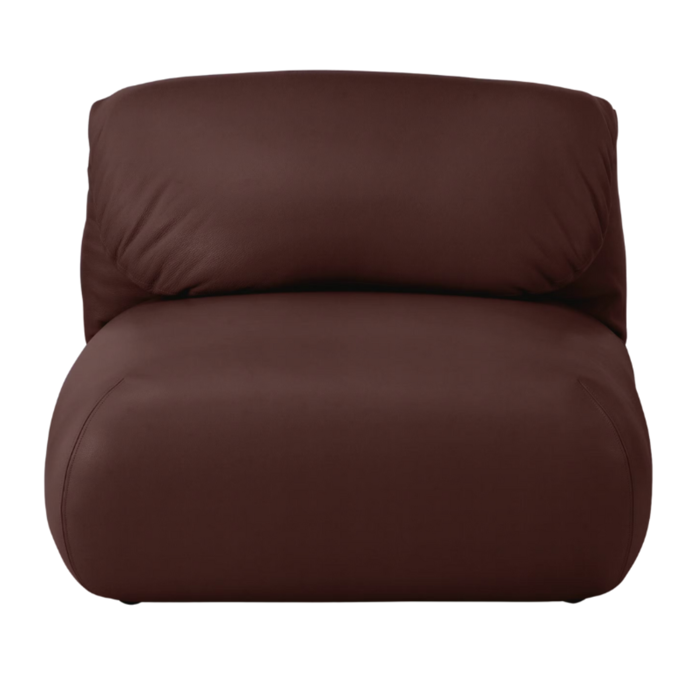 .Herman Miller  Leather Luva Modular Armless - HER-GLR101NNFR1NX13