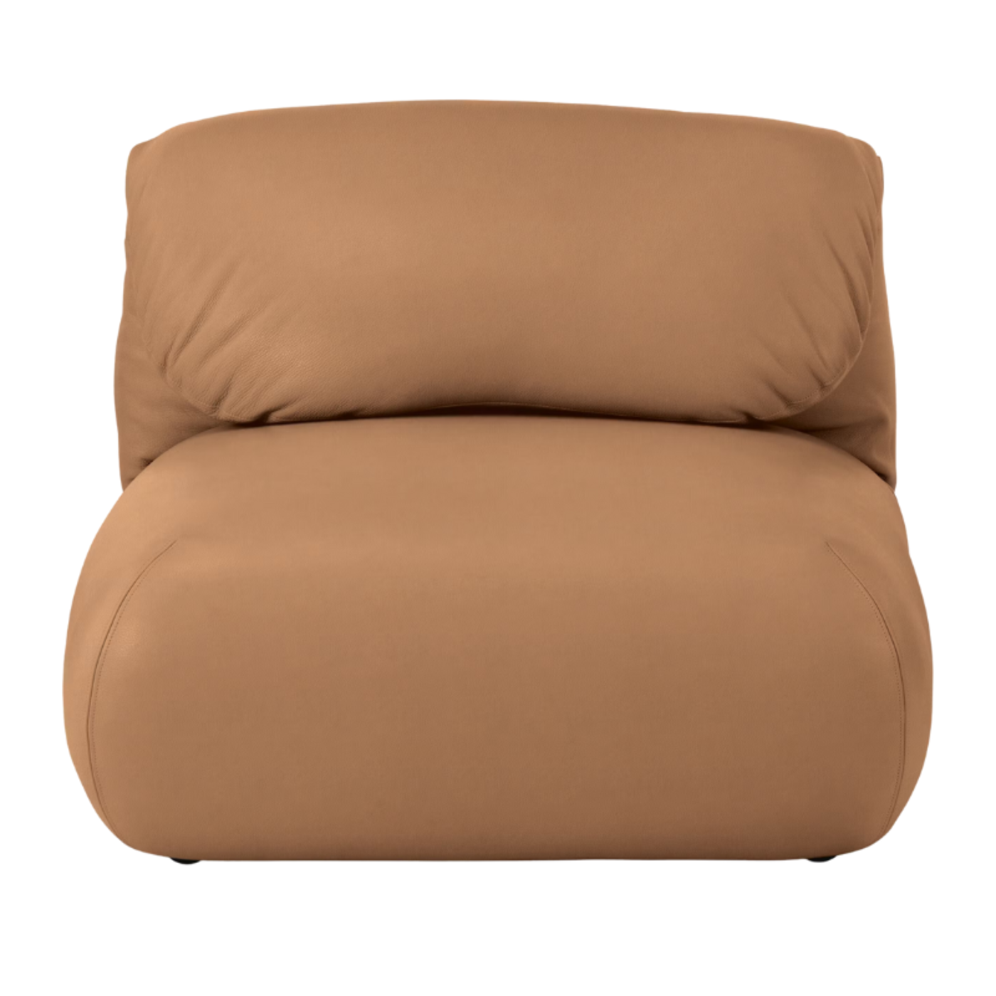.Herman Miller  Leather Luva Modular Armless - HER-GLR101NNFR1NX13