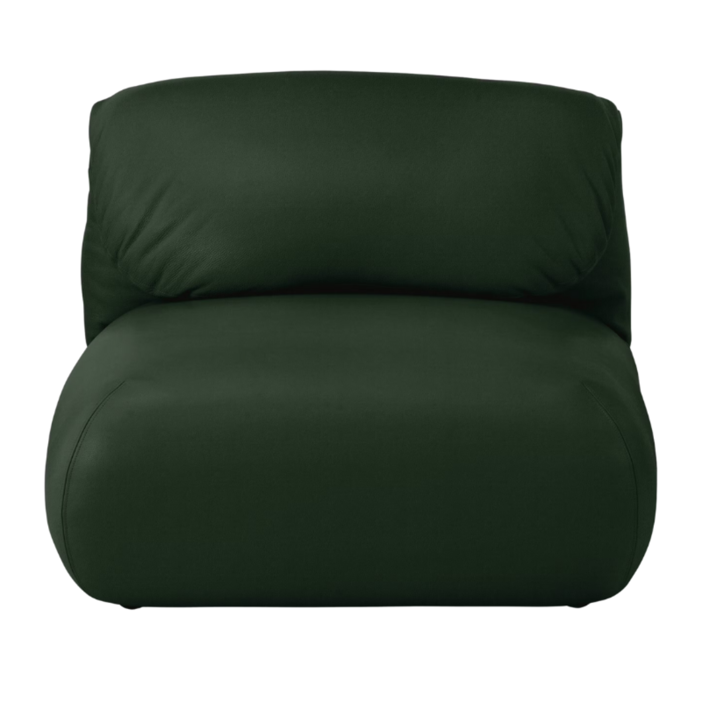 .Herman Miller  Leather Luva Modular Armless - HER-GLR101NNFR1NX13