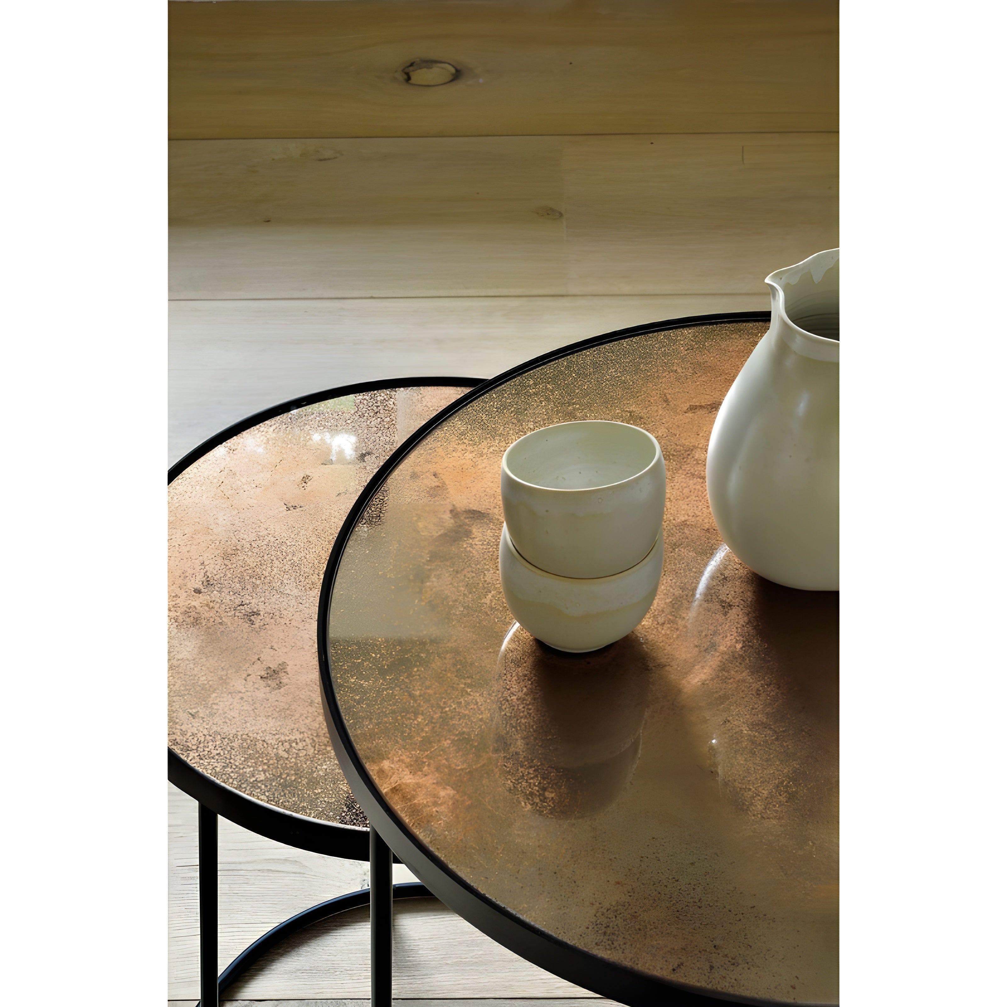 Ethnicraft Nesting Side Table Set - ETH-20702