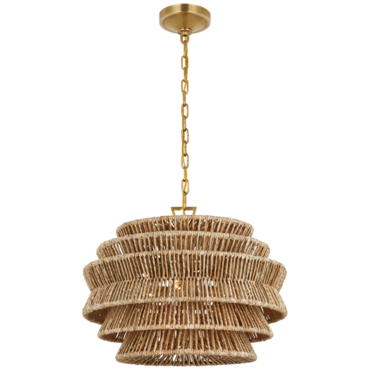 Visual Comfort & Co. Antigua Drum Chandelier - VIS-CHC 5015BZ/NAB