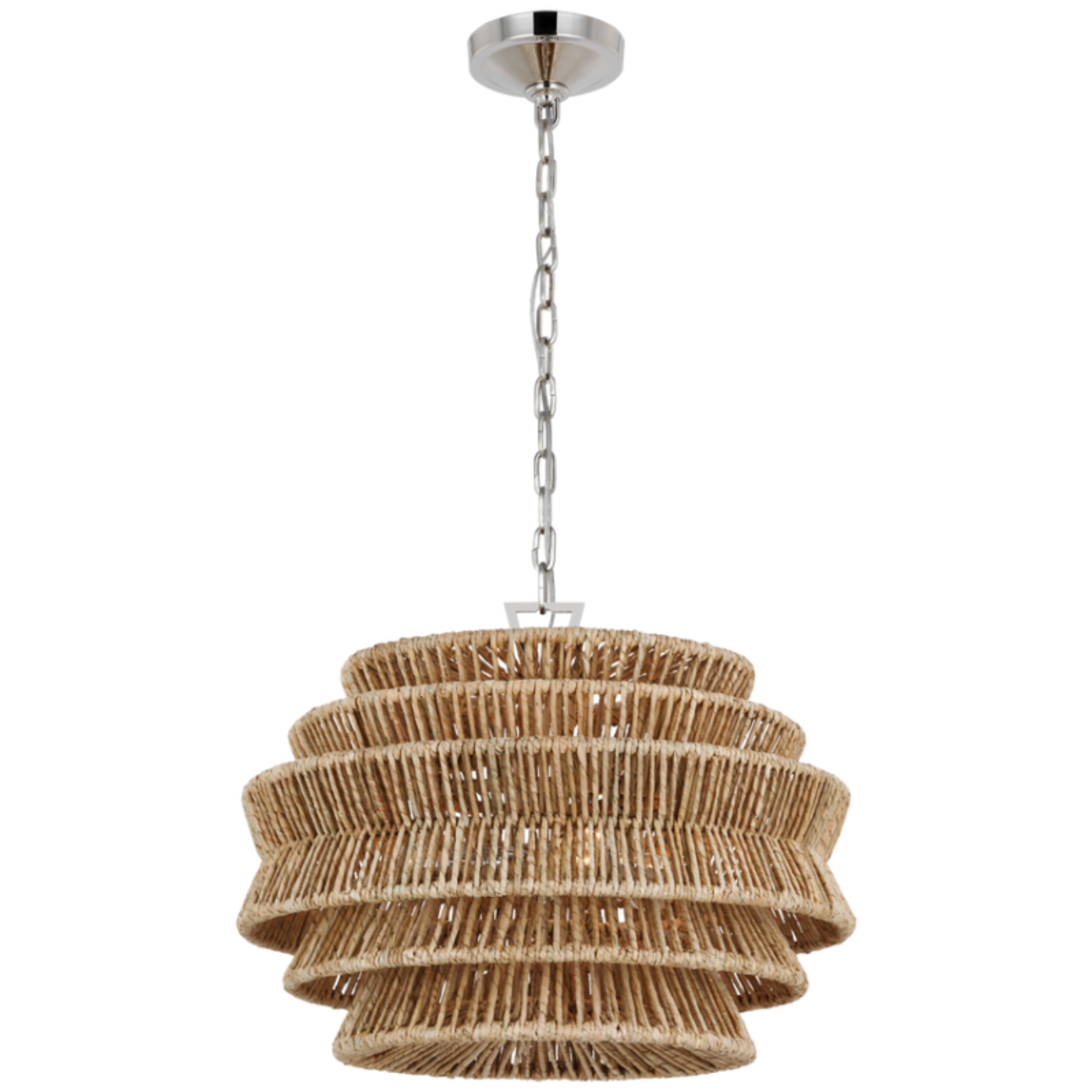 Visual Comfort & Co. Antigua Drum Chandelier - VIS-CHC 5015BZ/NAB