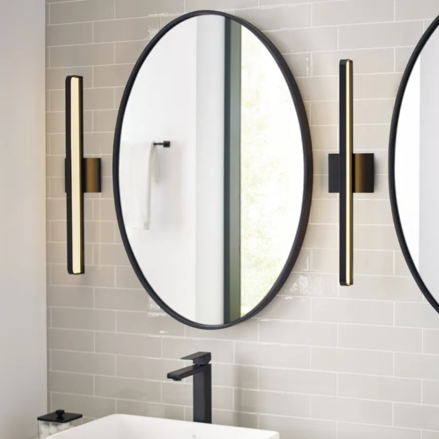 Visual Comfort & Co. Banda Bathroom Sconce - VIS-700BCBND24C-LED930