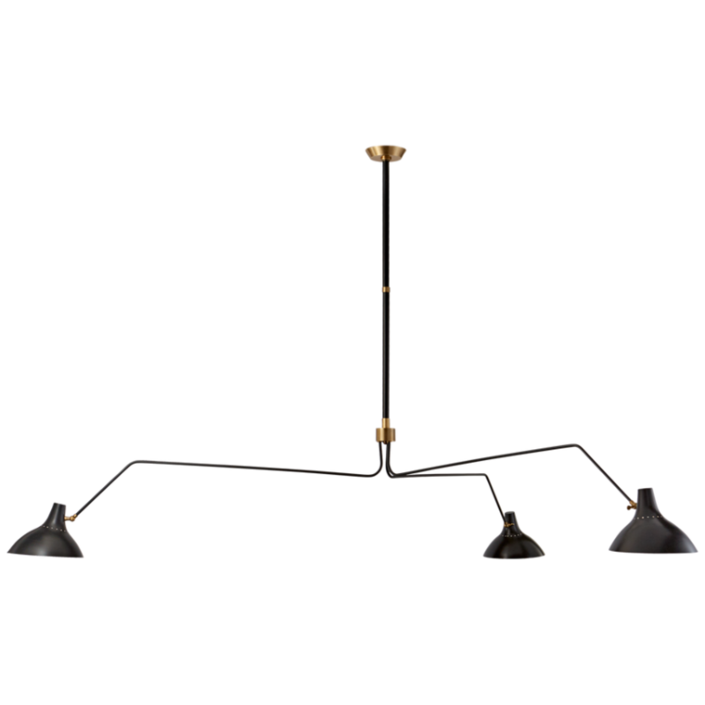 Charlton Grande Triple Arm Chandelier - VIS-ARN 5007WHT