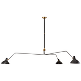 Charlton Grande Triple Arm Chandelier - VIS-ARN 5007WHT