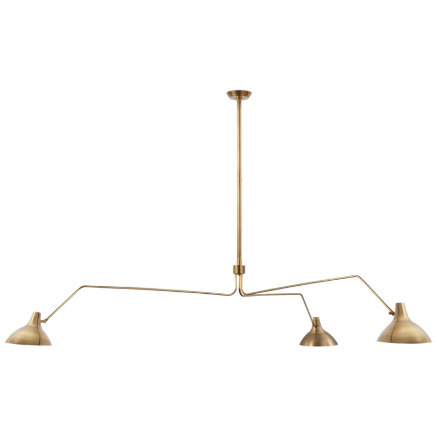 Charlton Grande Triple Arm Chandelier - VIS-ARN 5007WHT