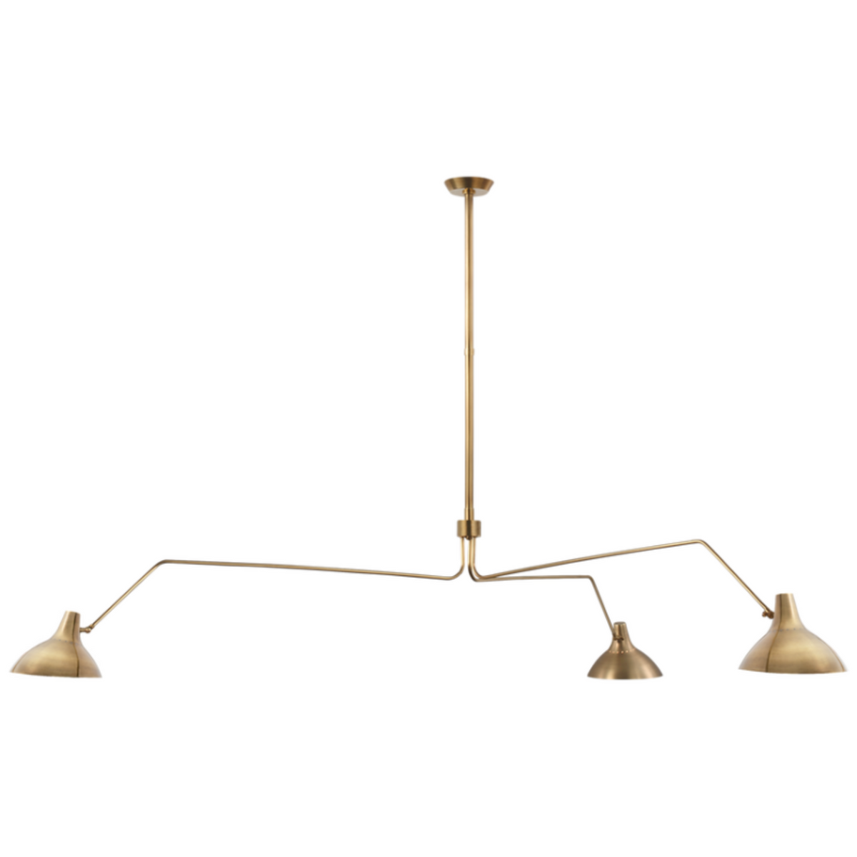 Charlton Grande Triple Arm Chandelier - VIS-ARN 5007WHT