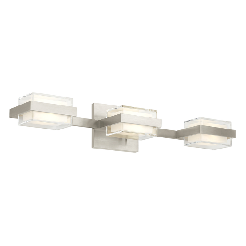 Visual Comfort & Co. Kamden 3-Light Bathroom Fixture - VIS-700BCKMD3HS-LED930