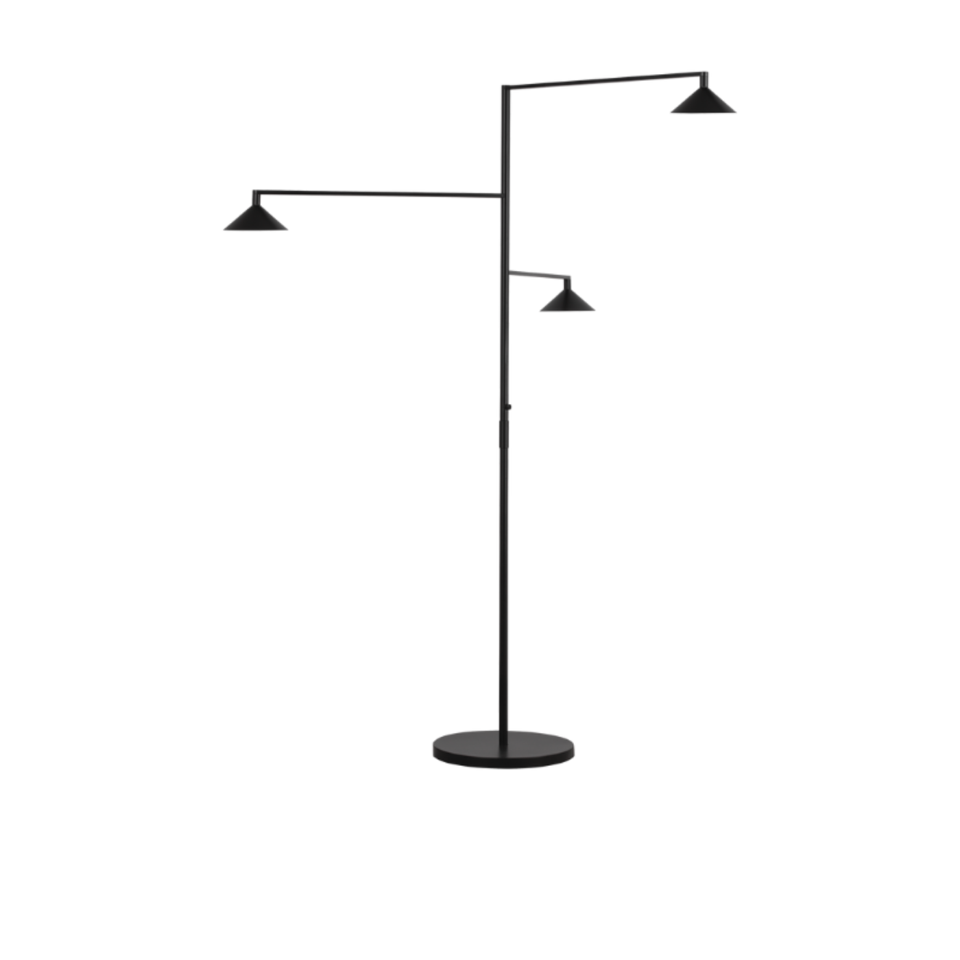 Mill 3-Light Outdoor Grande Floor Lamp - VIS-SLOFL26127B