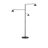Mill 3-Light Outdoor Grande Floor Lamp - VIS-SLOFL26127B