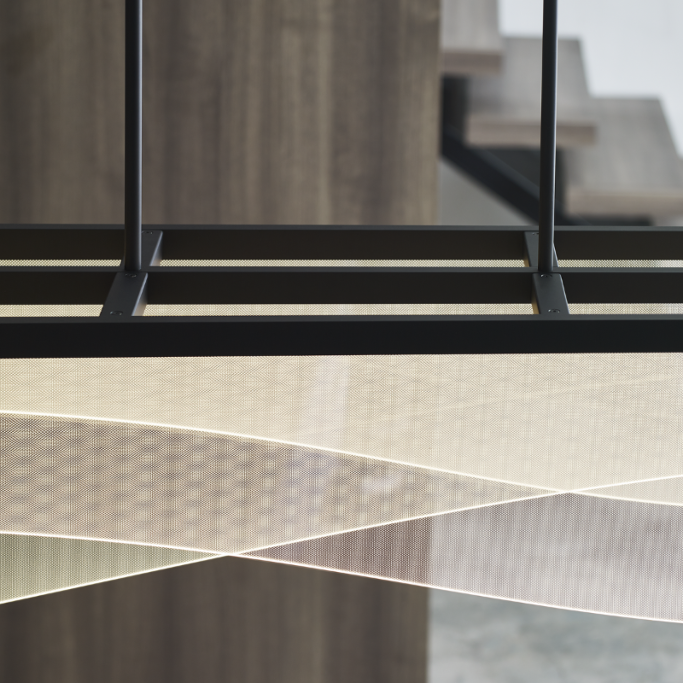 Visual Comfort & Co. Nyra Linear Suspension - VIS-700LSNYR60B-LED930