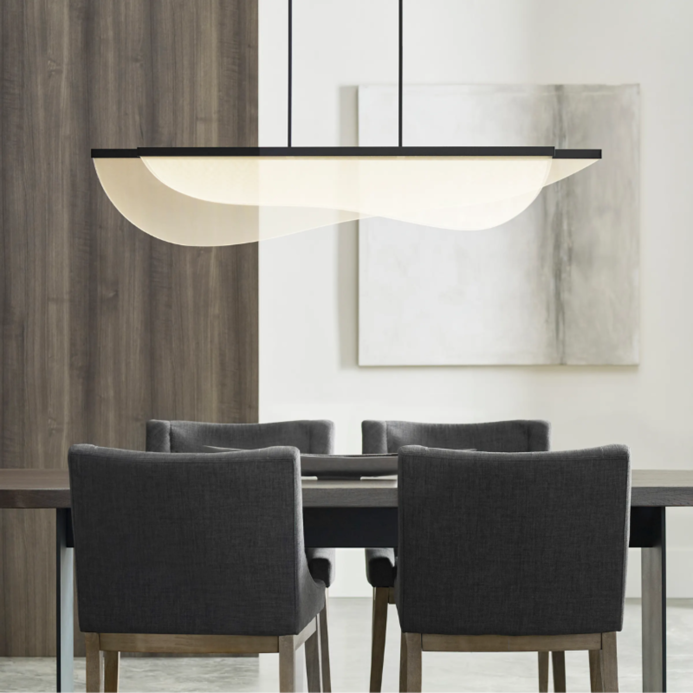 Visual Comfort & Co. Nyra Linear Suspension - VIS-700LSNYR60B-LED930