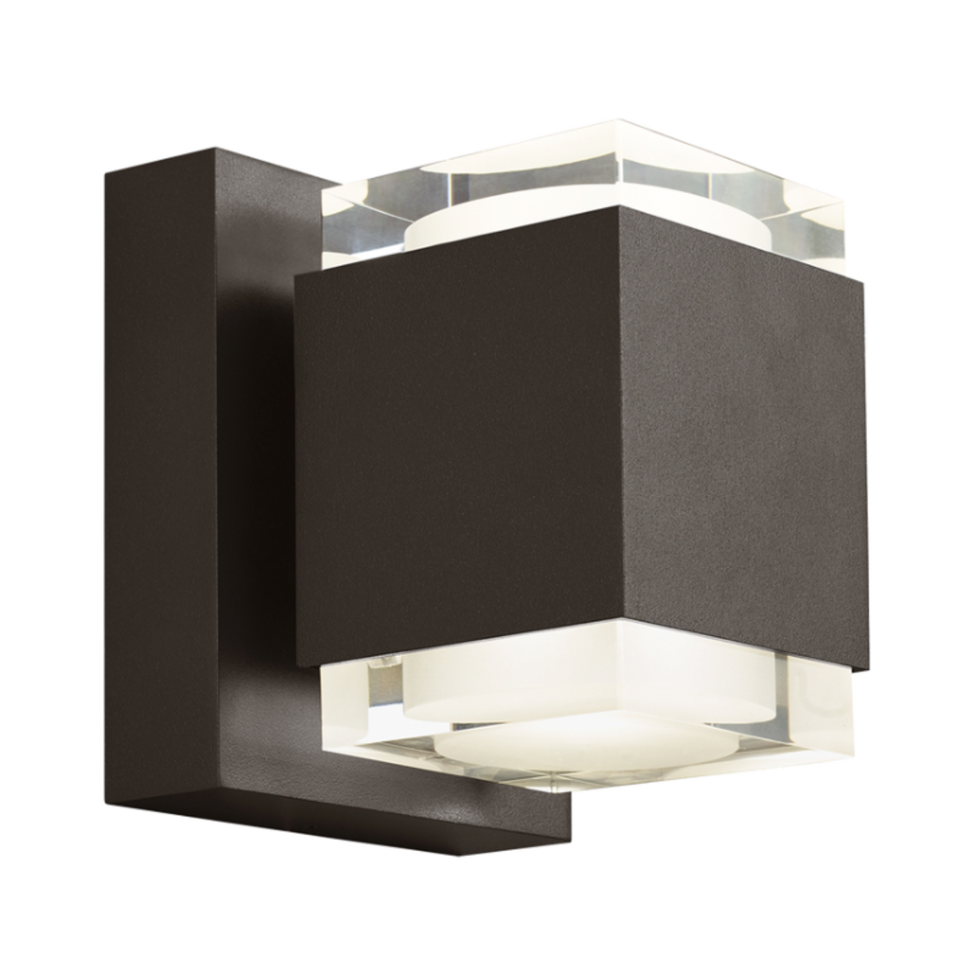 Voto Uplight and Downlight Outdoor Wall Sconce - VIS-700OWVOT8276HUDUNVS