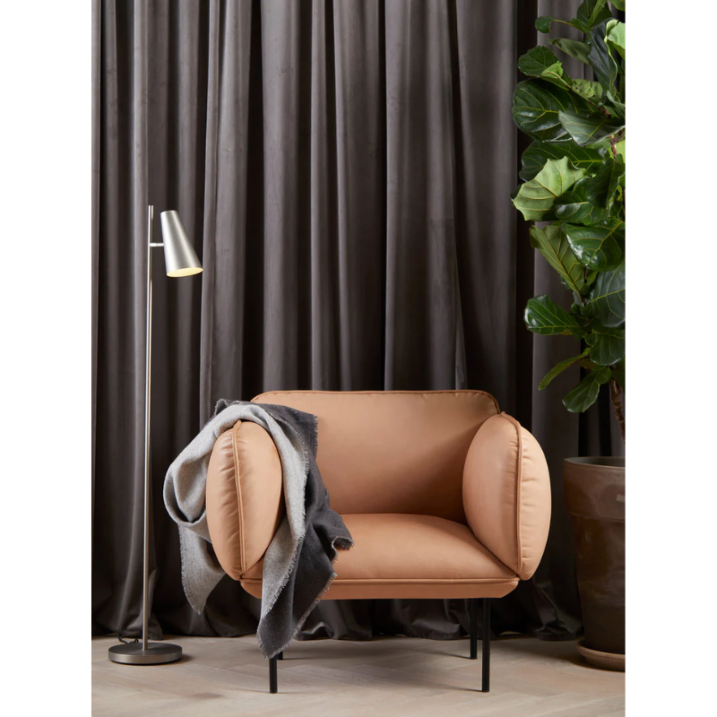 Woud Cono Floor Lamp - WOU-133062