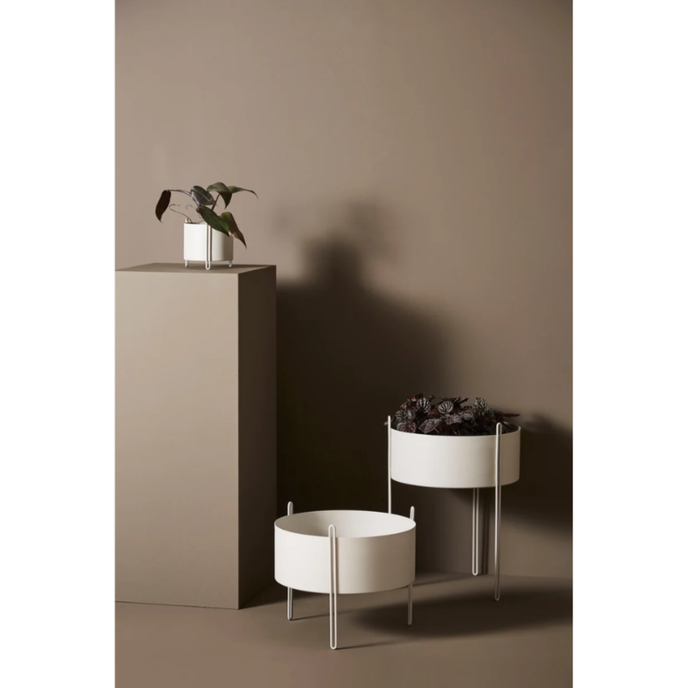 Woud Pidestall Planter - WOU-150203