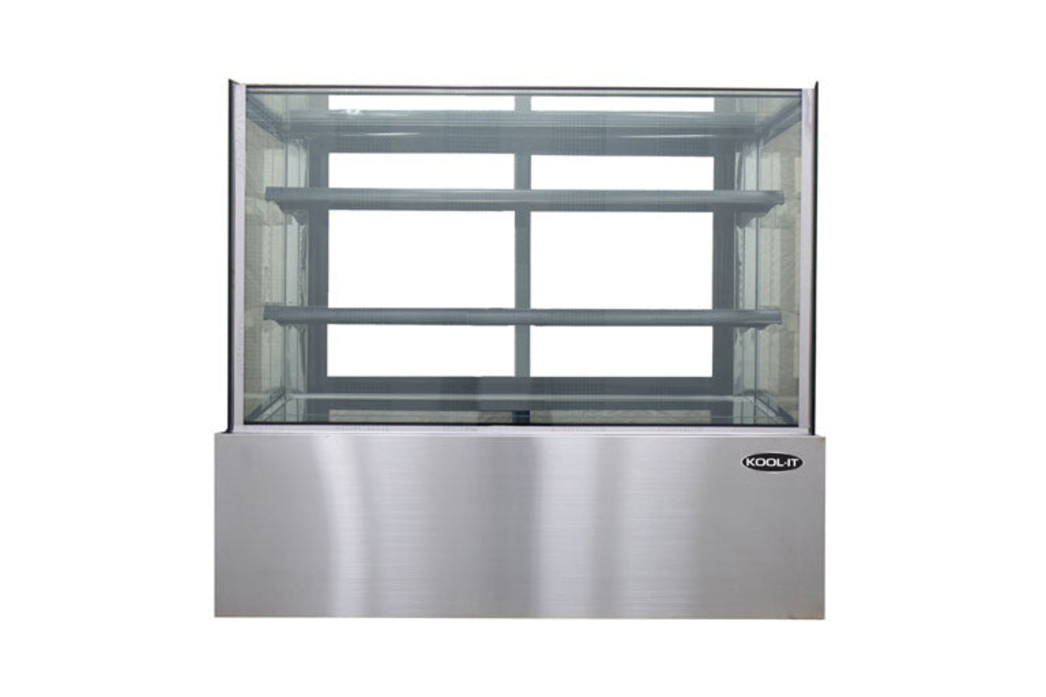 Kool-It KBF-72 | 71" Wide Flat Glass Display Case - KBF-72