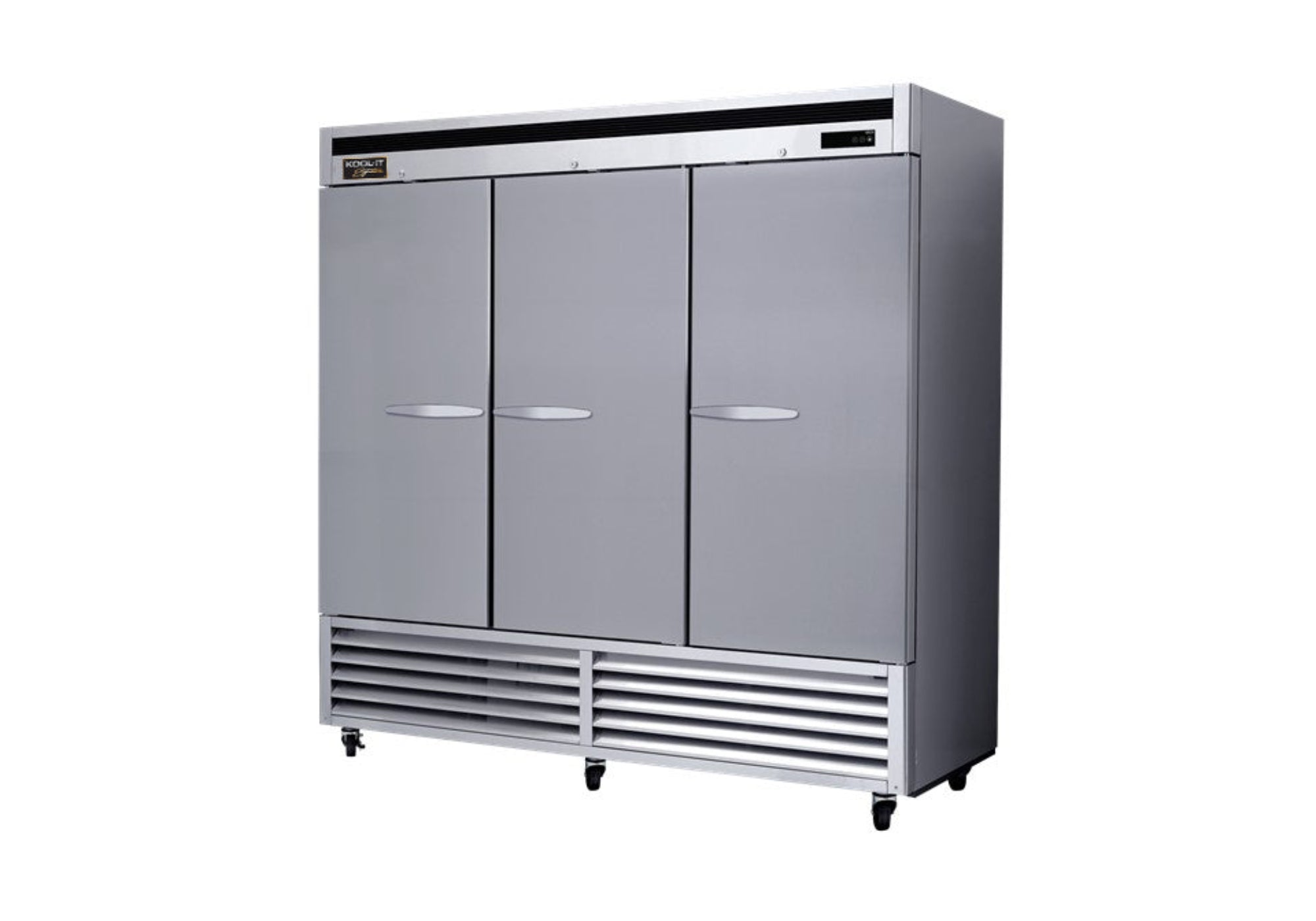 Kool-It KBSR-3 | 81" Wide 3 Door Bottom Mount Reach-In Refrigerator - KBSR-3