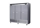 Kool-It KBSR-3 | 81" Wide 3 Door Bottom Mount Reach-In Refrigerator - KBSR-3