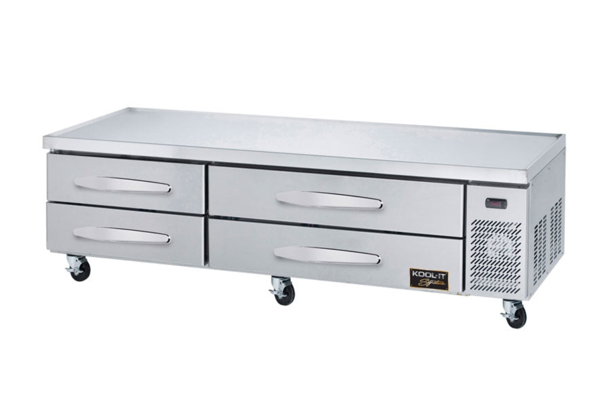 Kool-It KCB-83-4M | 83" Wide 4 Drawer Chef Base Refrigerator - KCB-83-4M