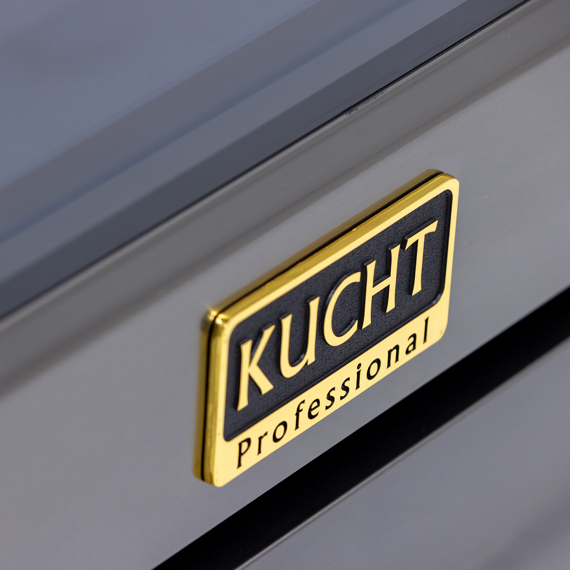 Kucht 48" 8 Burner Double Oven Natural Gas Dual Fuel Range in Titanium Stainless Steel with Digital Thermo - KXD48stat